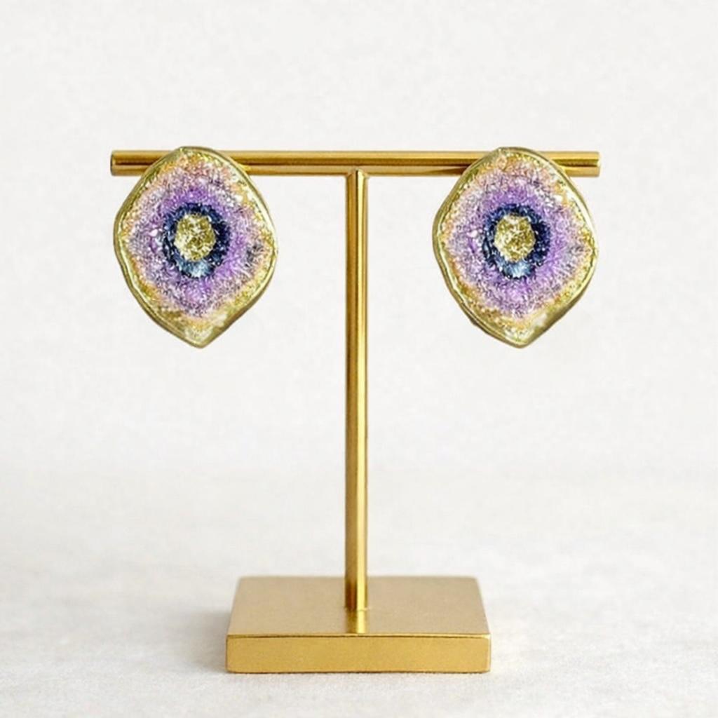 PENDIENTES GEODAS MALVA 01