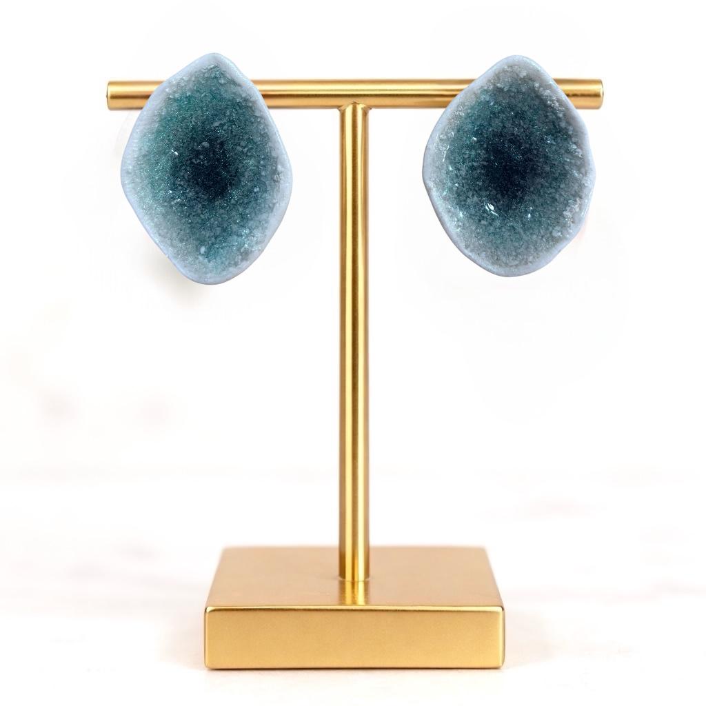 Geodas Verde y Plata